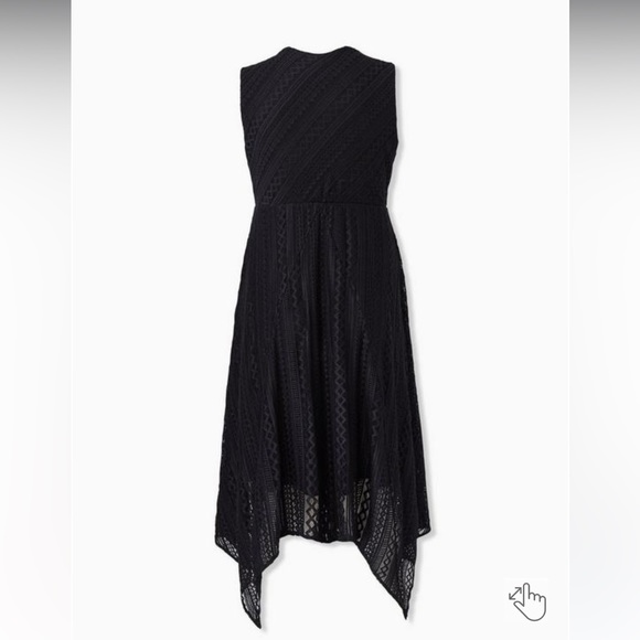 Torrid lace handkerchief skater dress - Picture 5 of 7